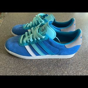 Custom Blue Adidas